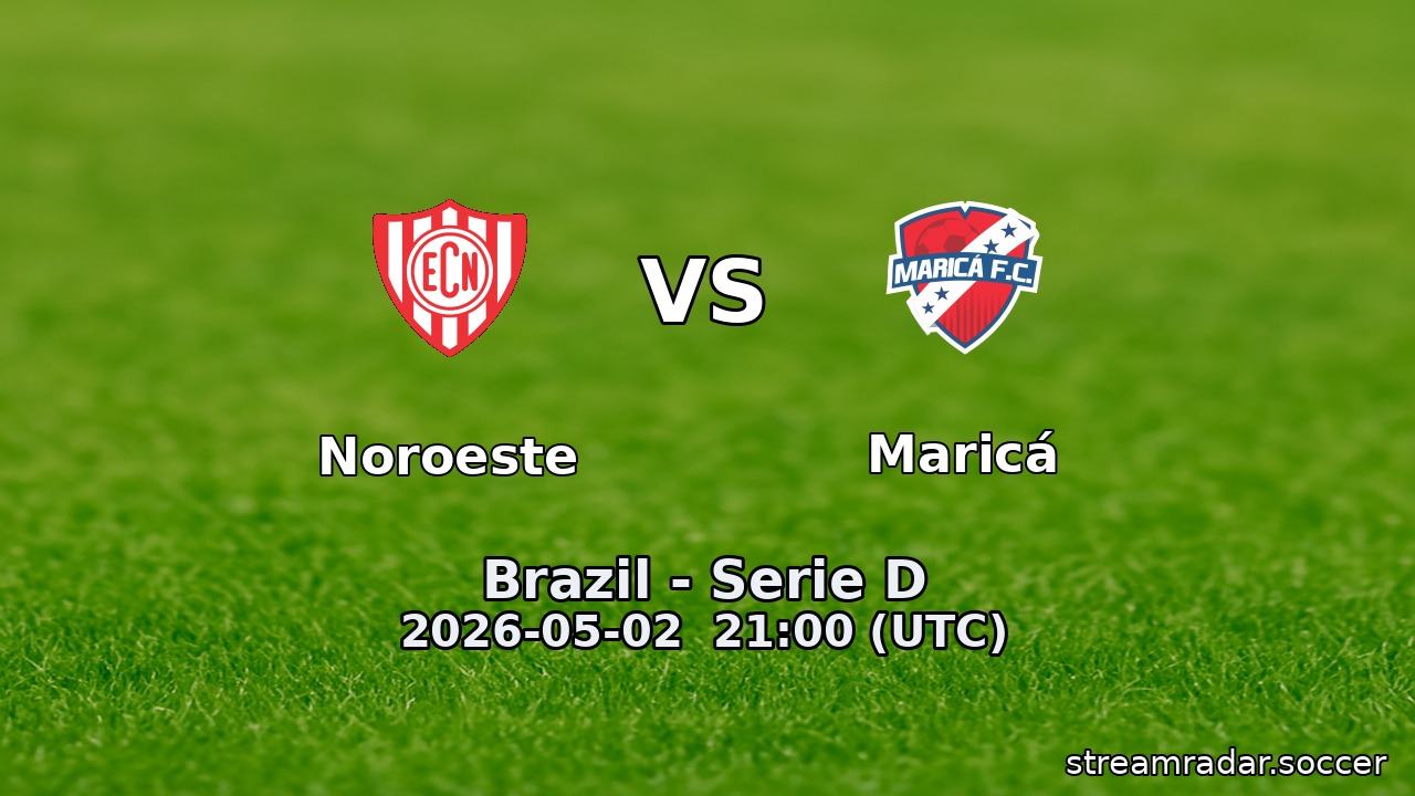 Noroeste vs Maricá