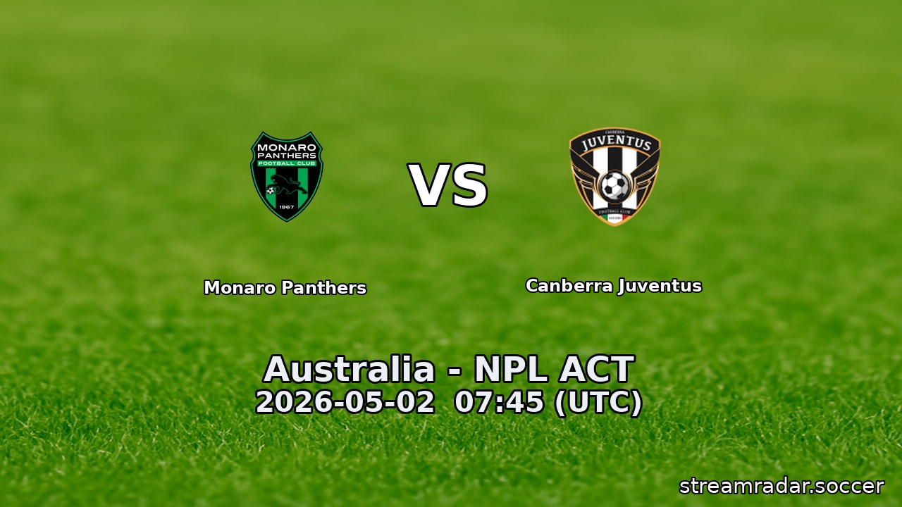 Monaro Panthers vs Canberra Juventus