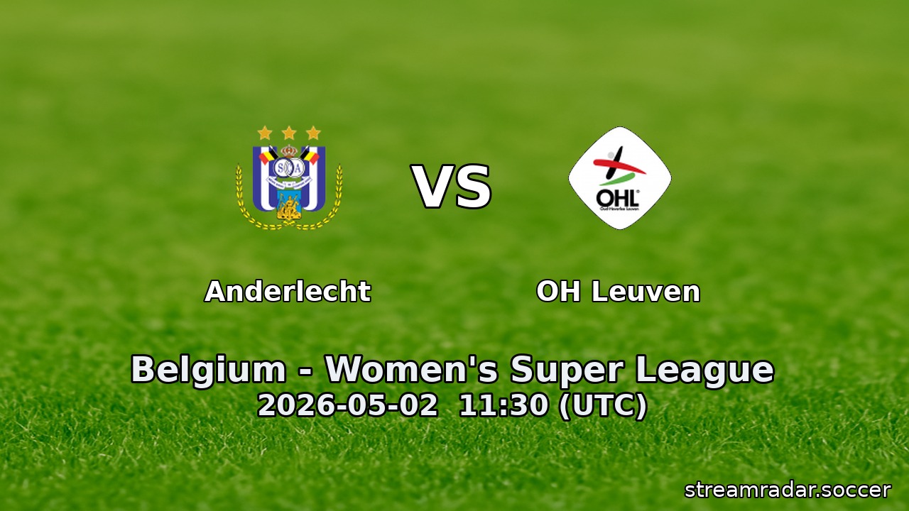 Anderlecht vs OH Leuven