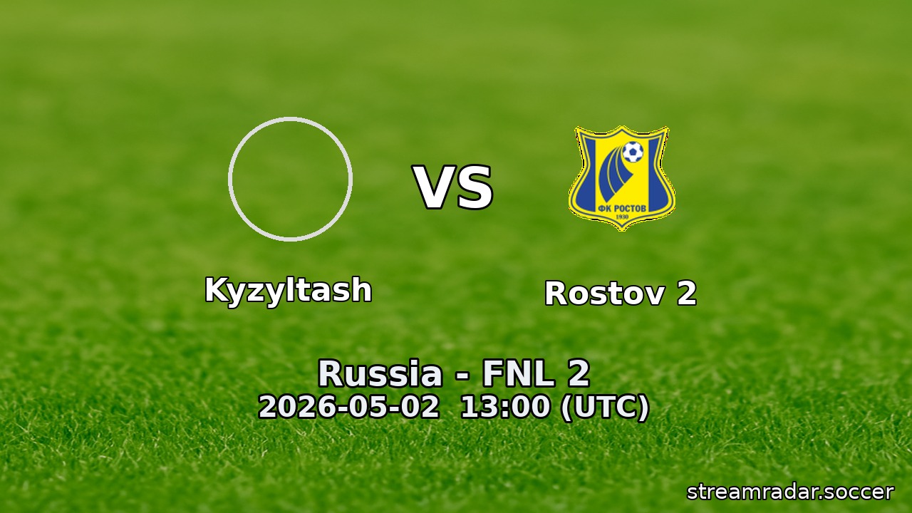 Kyzyltash vs Rostov 2