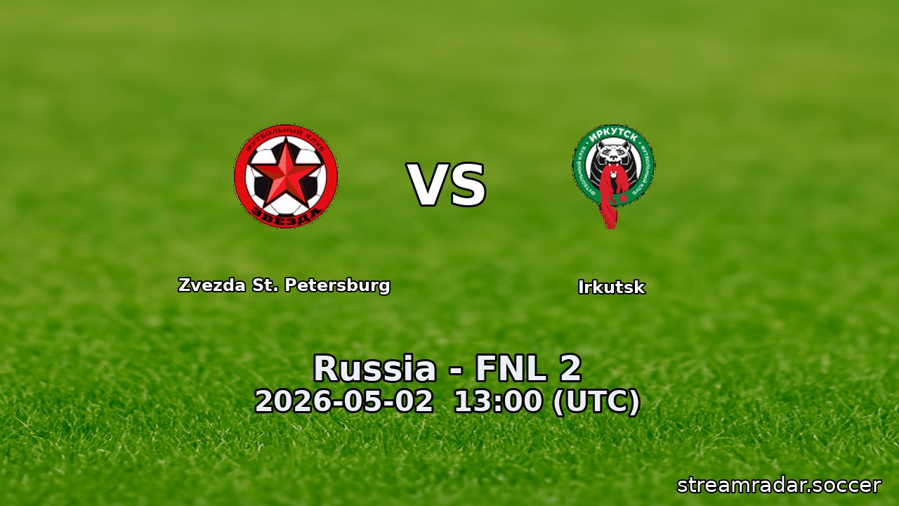 Zvezda St. Petersburg vs Irkutsk