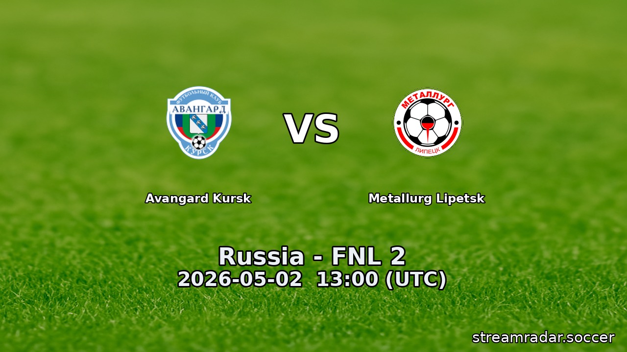 Avangard Kursk vs Metallurg Lipetsk