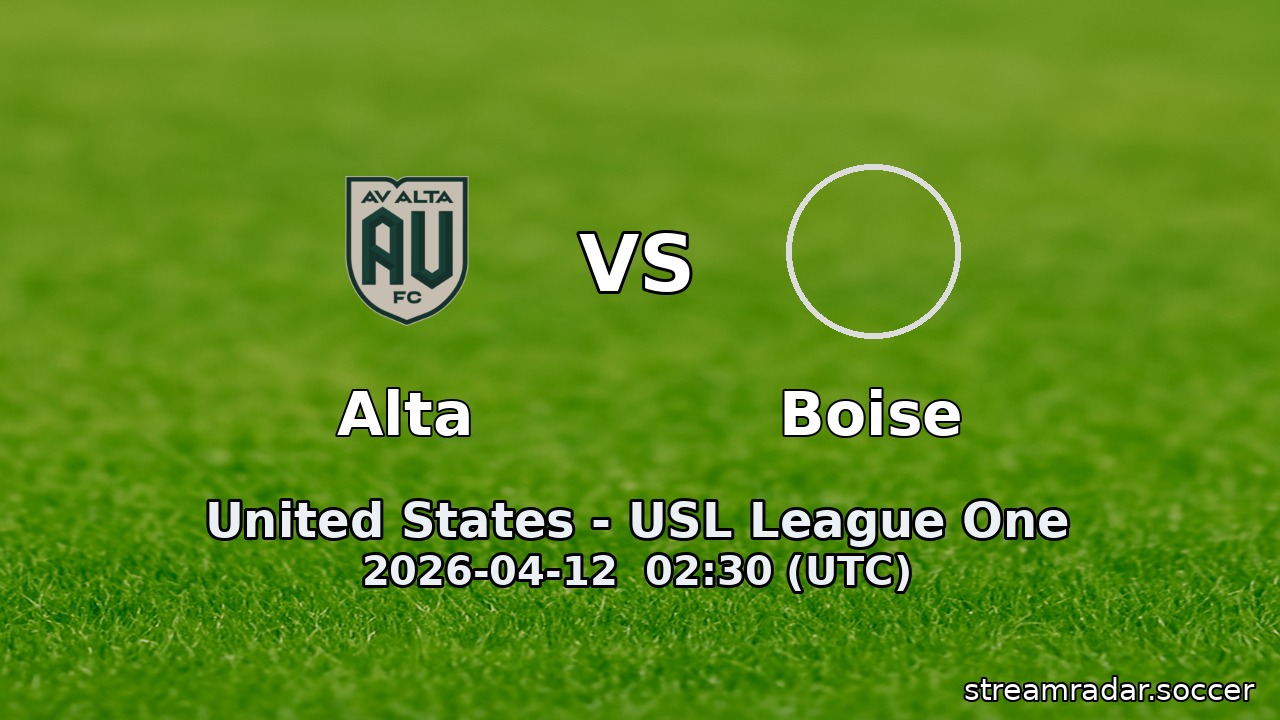 Alta vs Boise