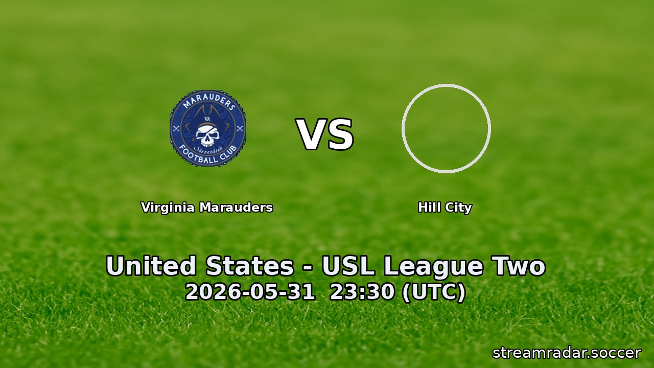 Virginia Marauders vs Hill City