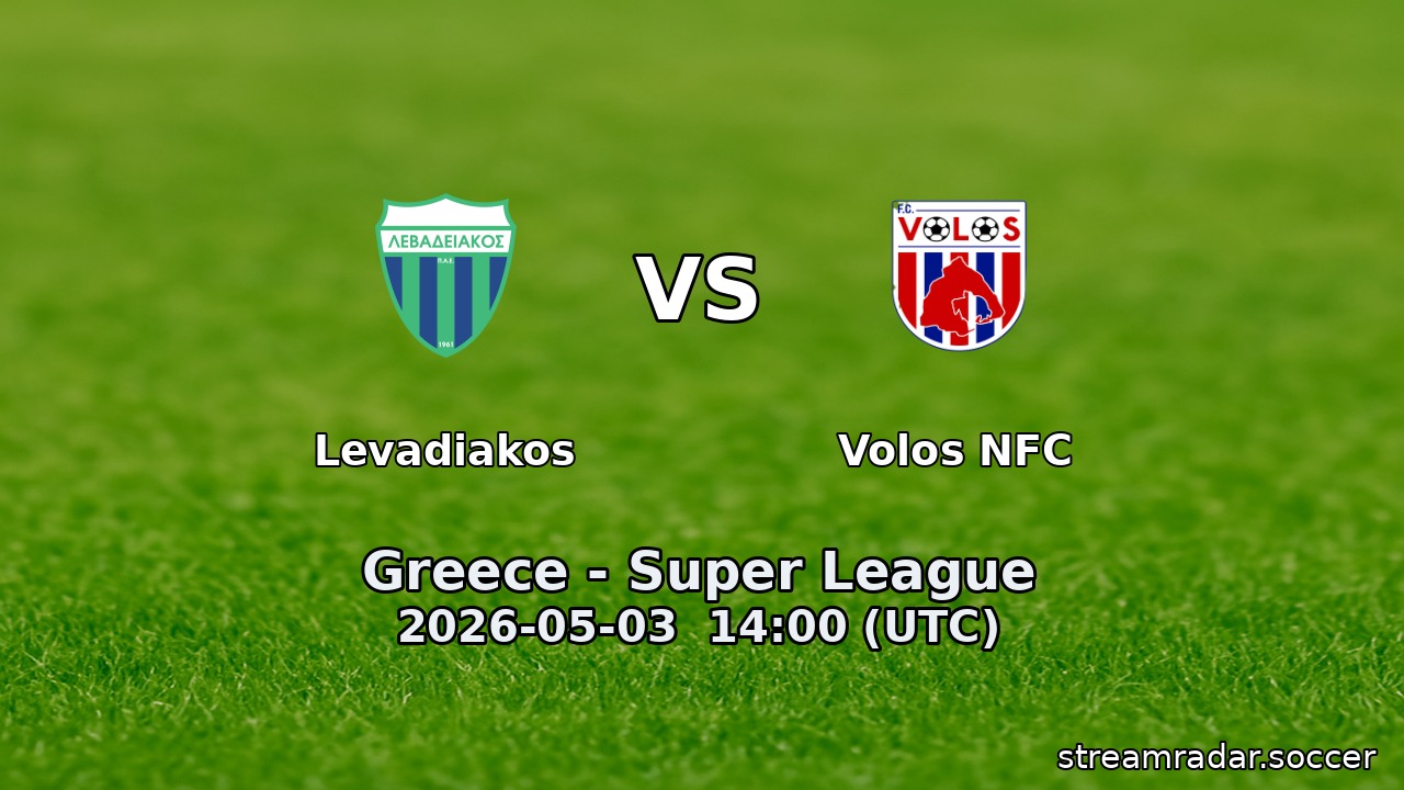 Levadiakos vs Volos NFC