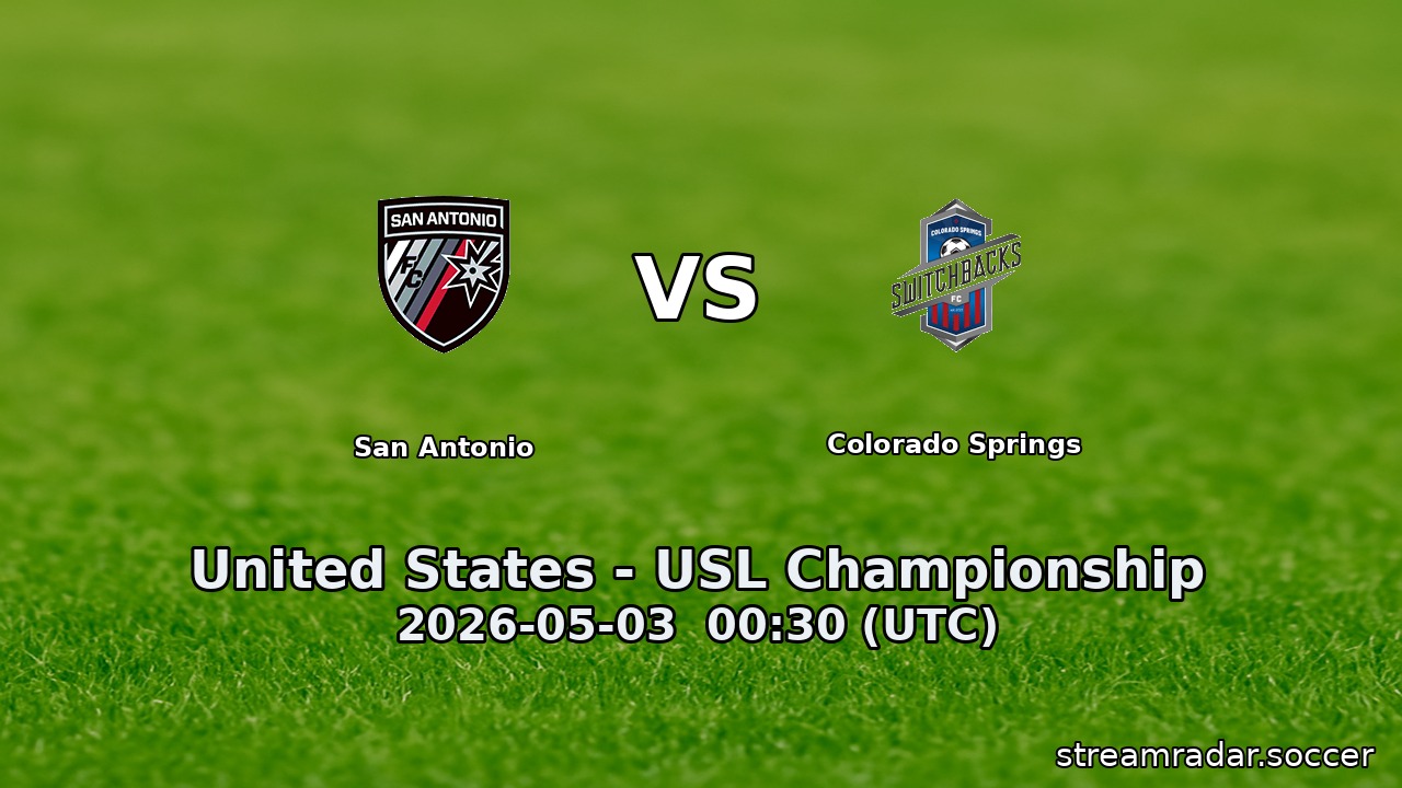San Antonio vs Colorado Springs