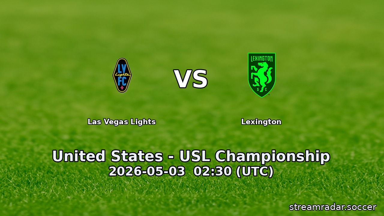 Las Vegas Lights vs Lexington