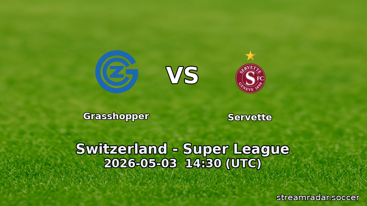 Grasshopper vs Servette