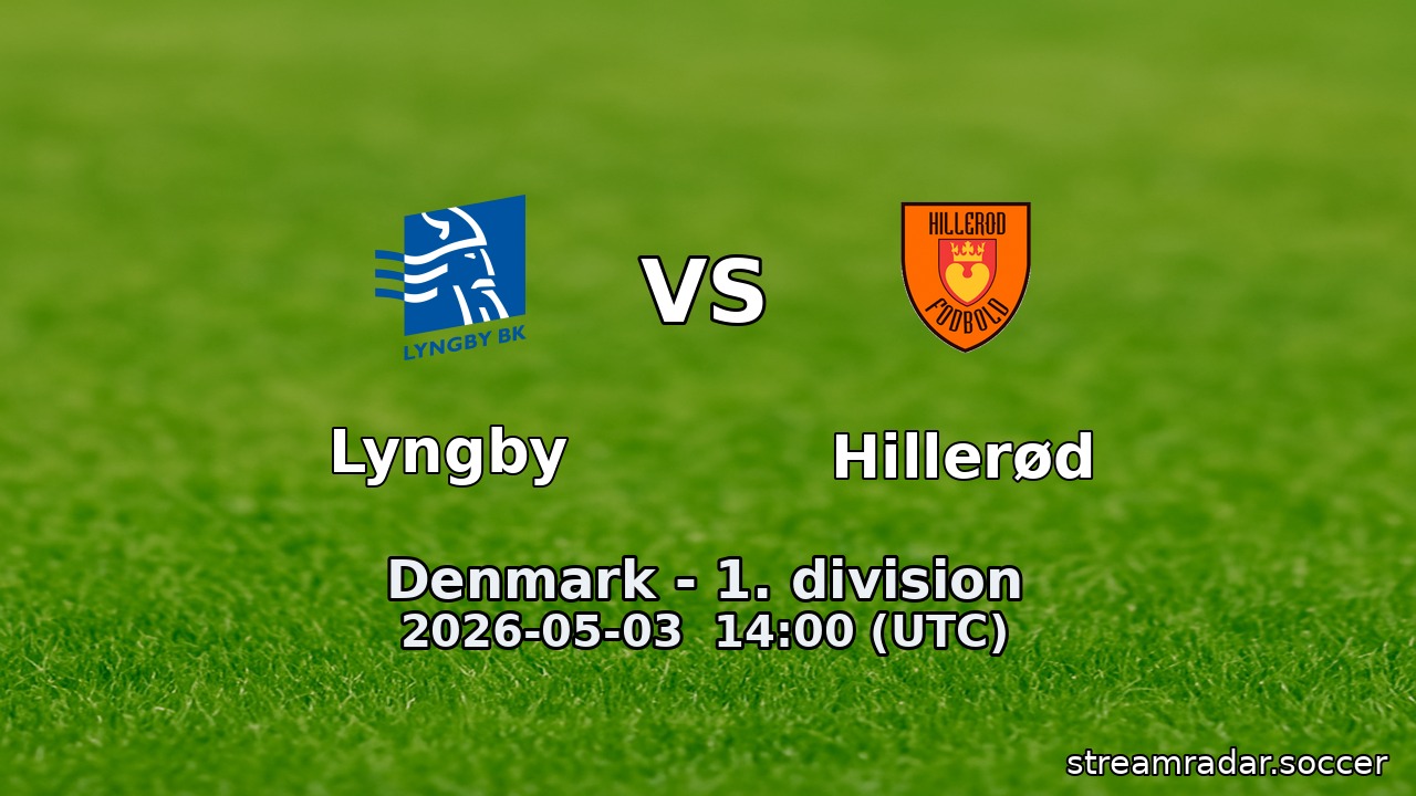 Lyngby vs Hillerød