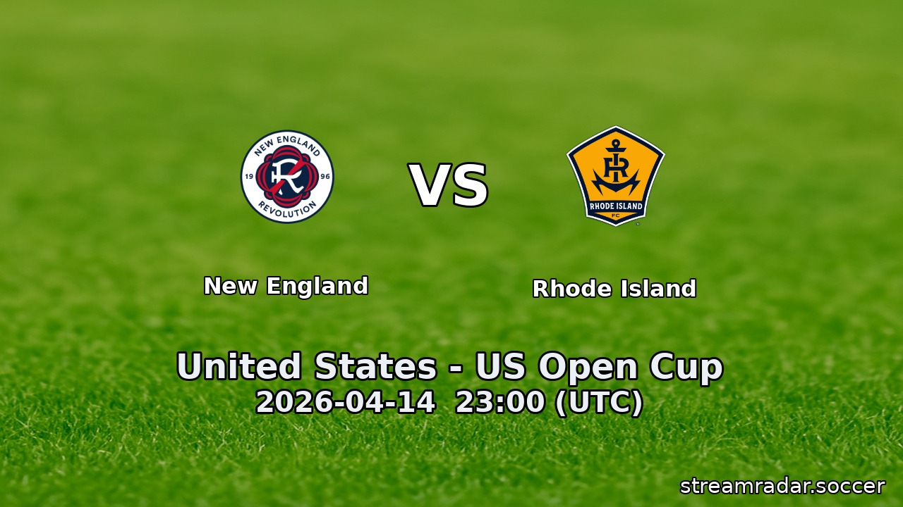 New England vs Rhode Island