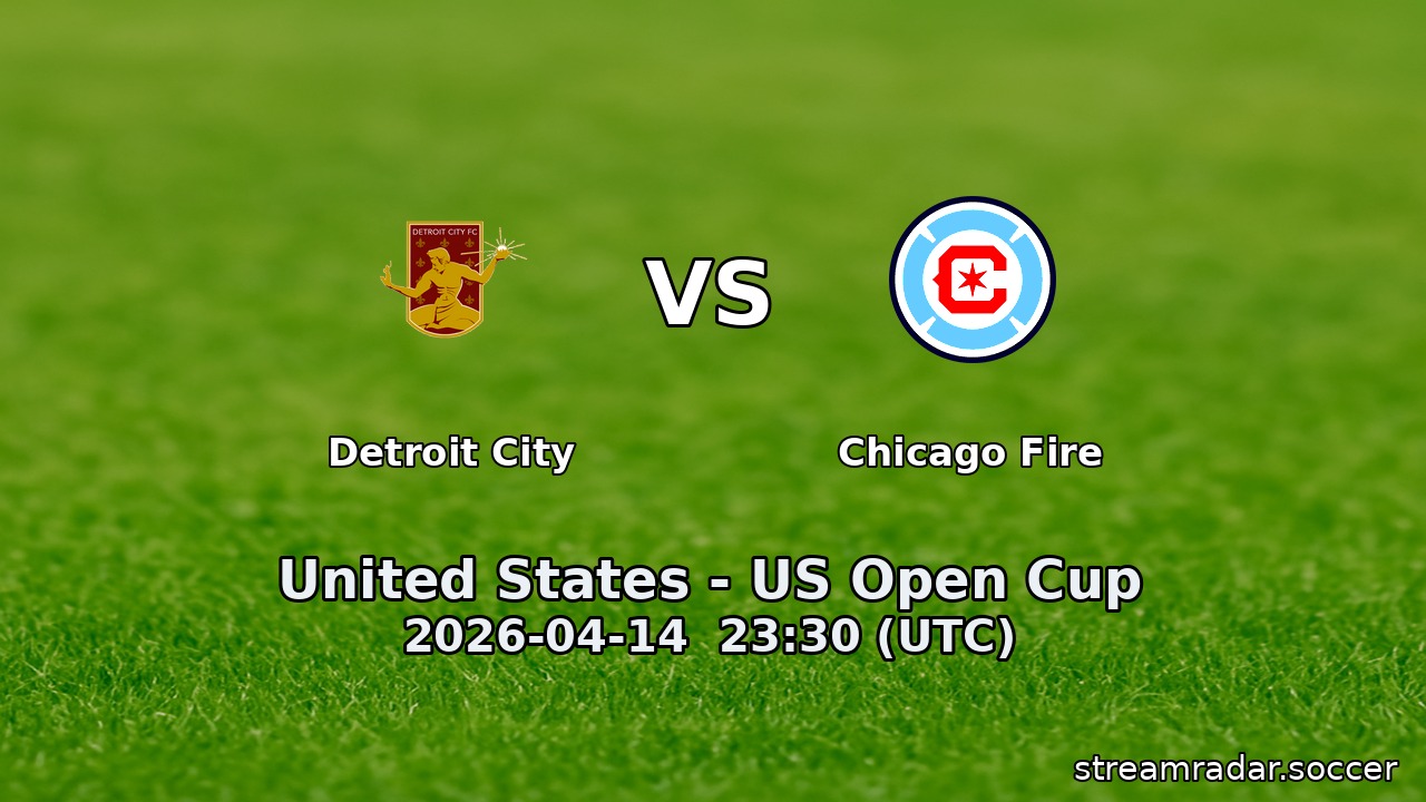 Detroit City vs Chicago Fire