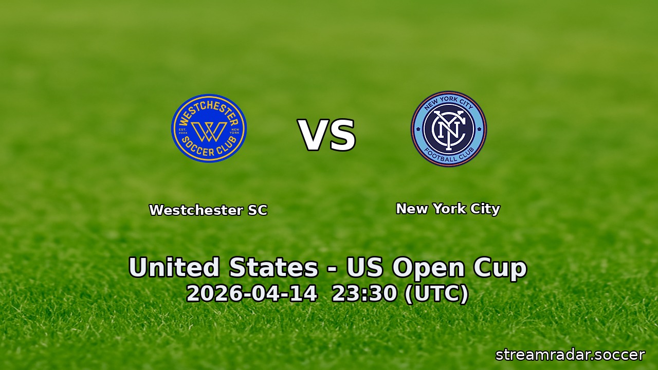 Westchester SC vs New York City