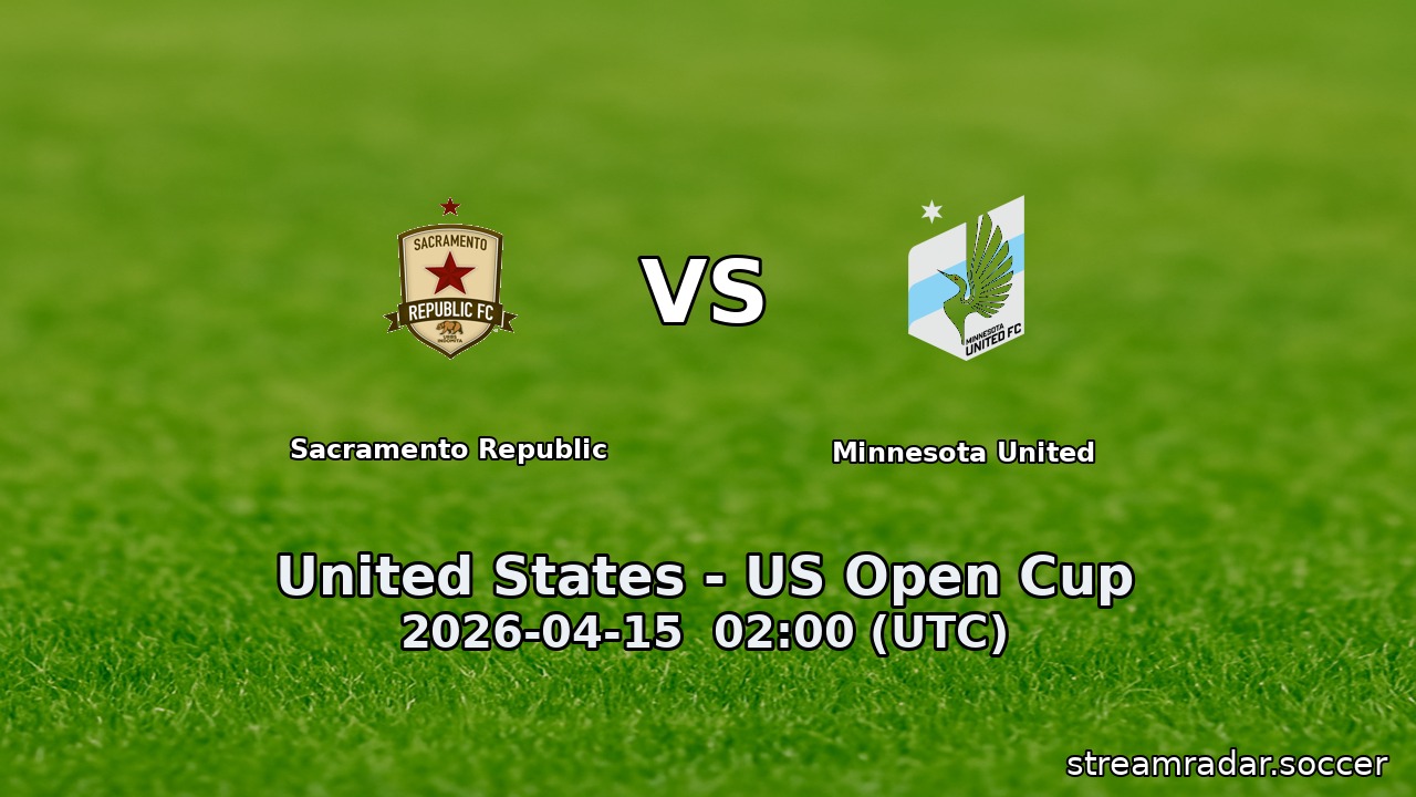 Sacramento Republic vs Minnesota United