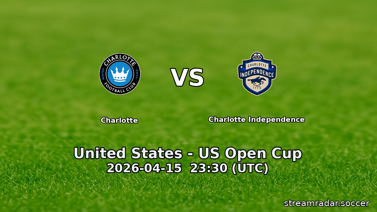 Charlotte vs Charlotte Independence