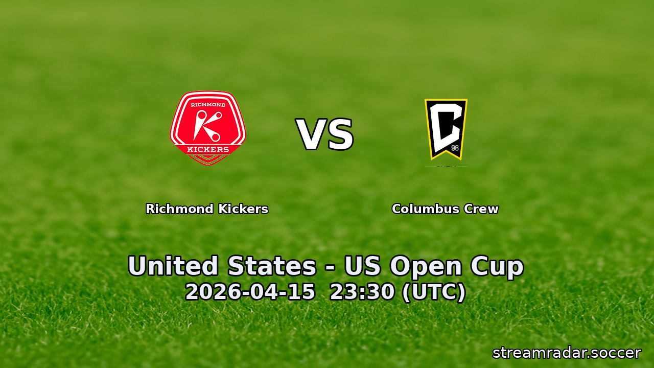 Richmond Kickers vs Columbus Crew