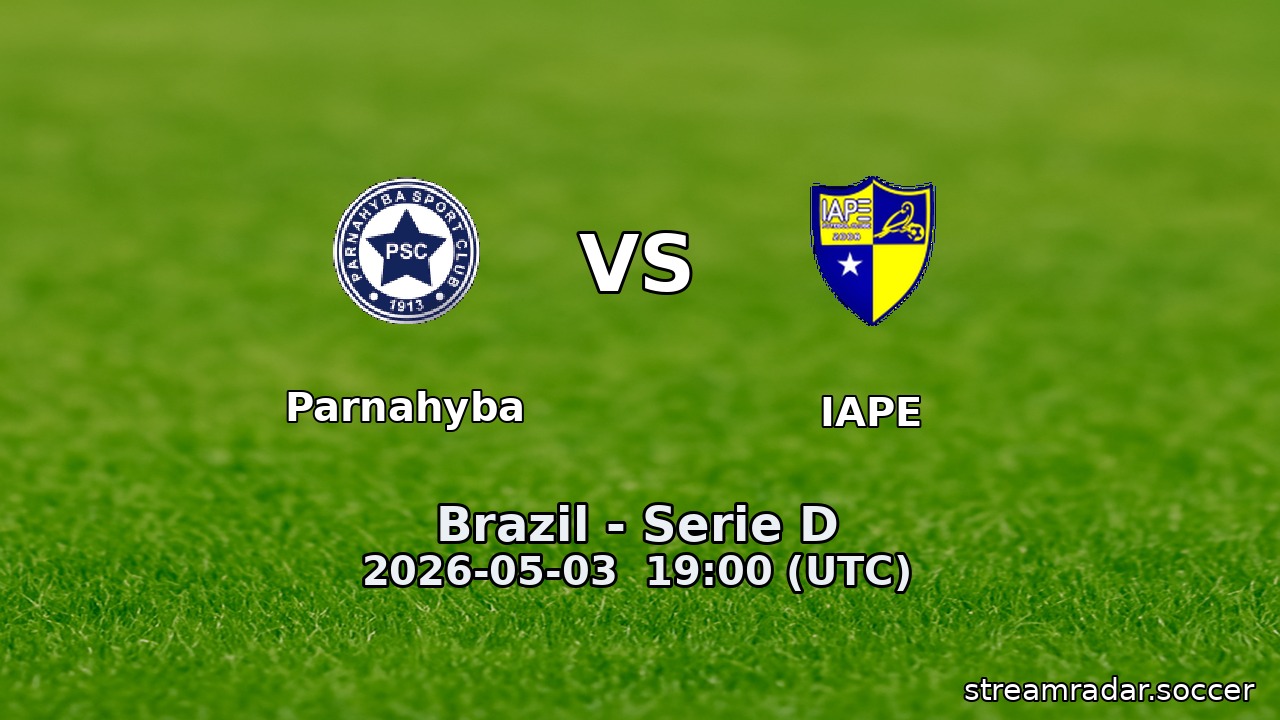 Parnahyba vs IAPE