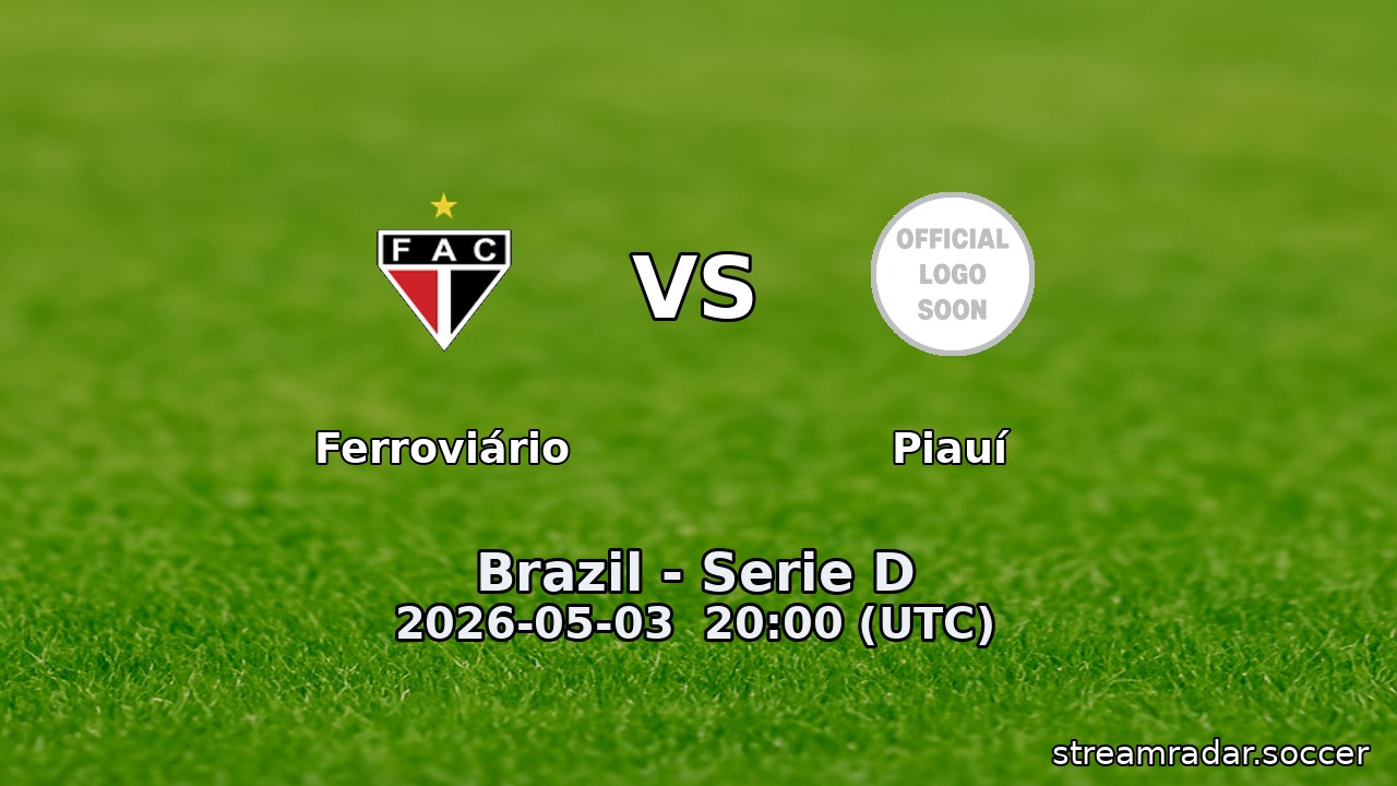 Ferroviário vs Piauí