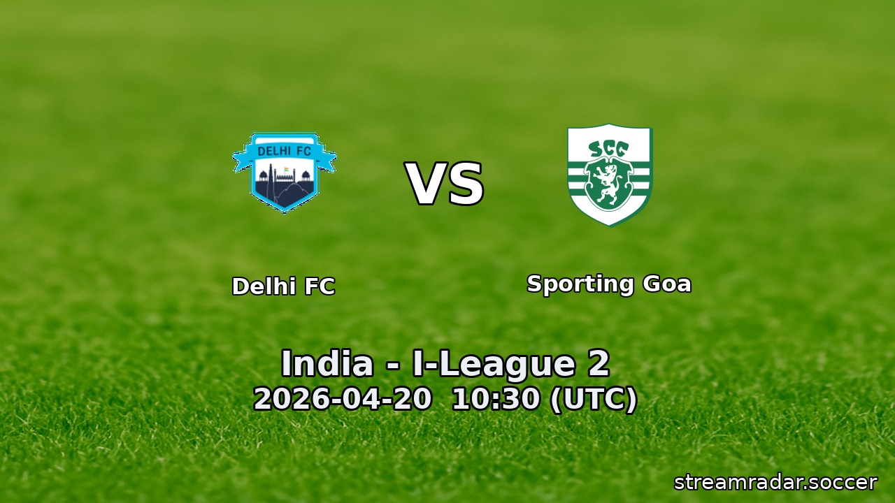 Delhi FC vs Sporting Goa