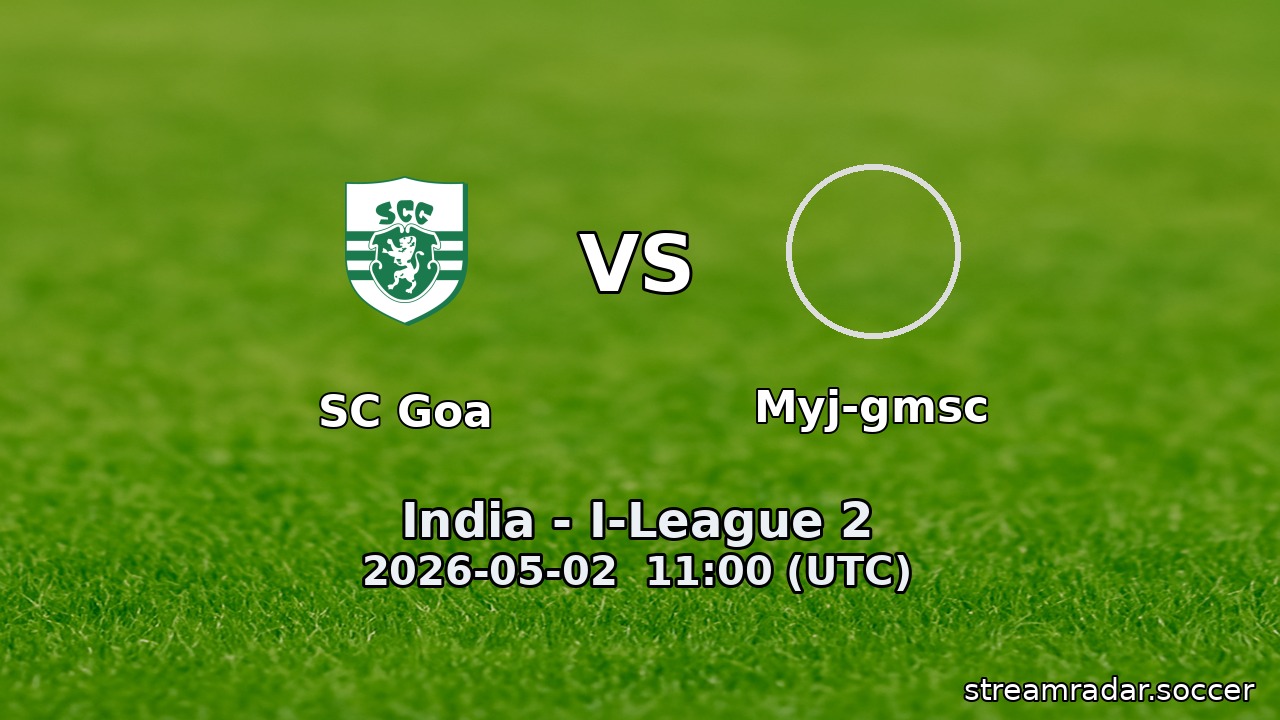 SC Goa vs Myj-gmsc