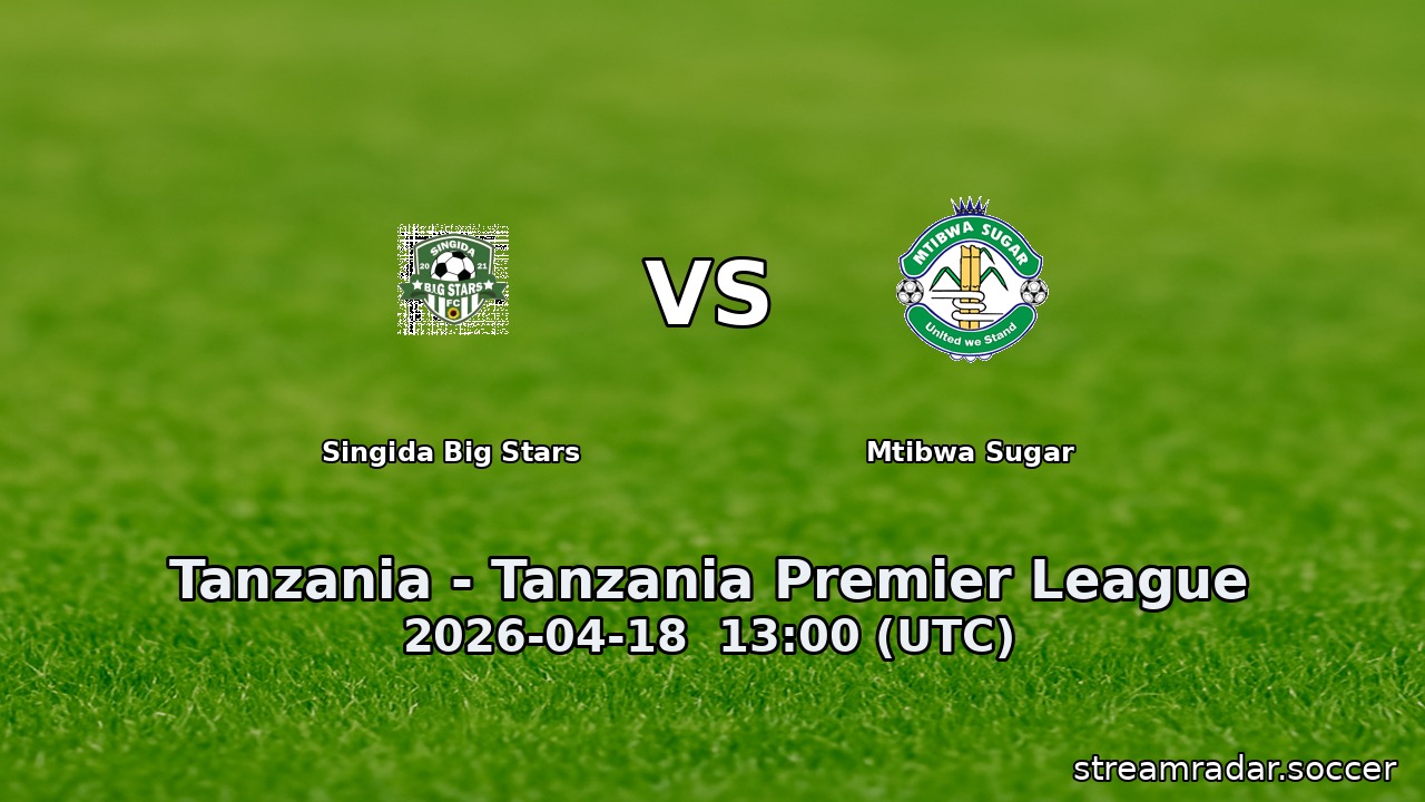 Singida Big Stars vs Mtibwa Sugar