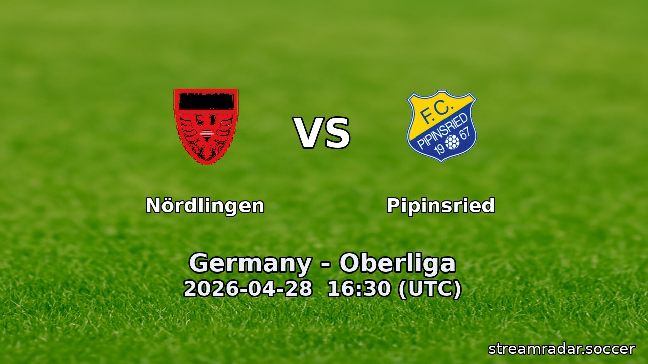 Nördlingen vs Pipinsried
