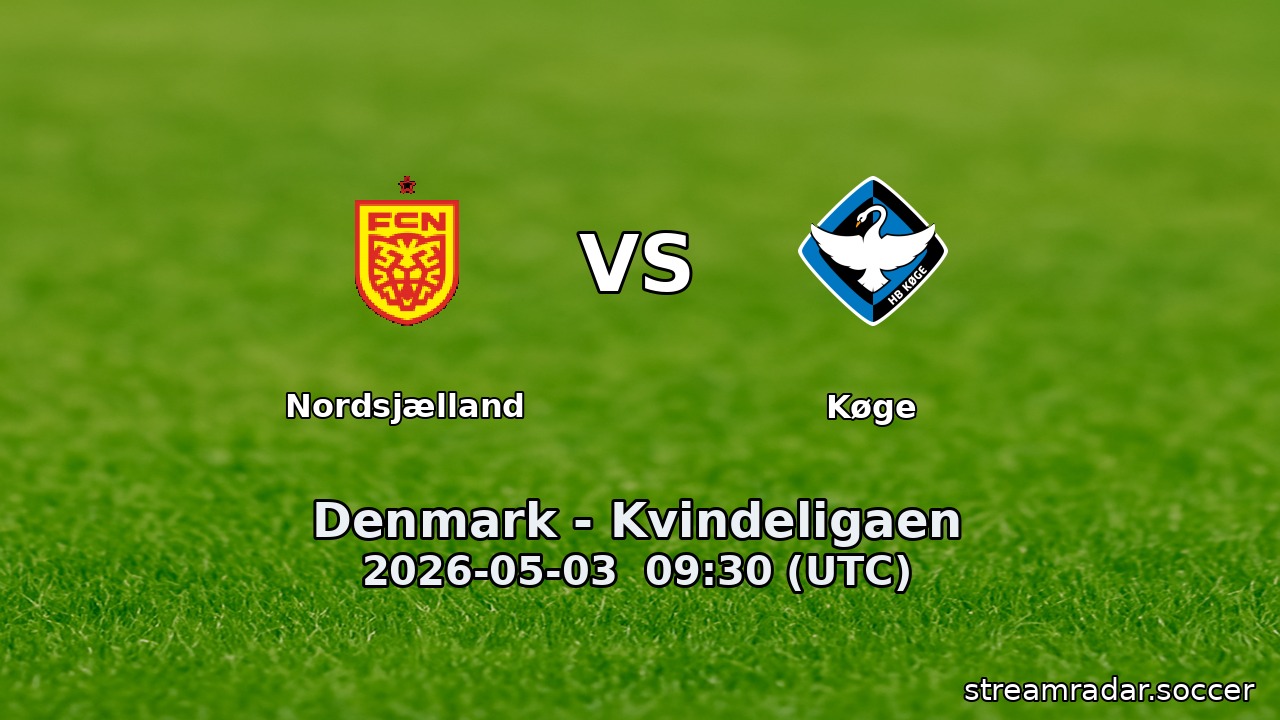 Nordsjælland vs Køge