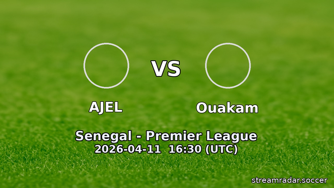 AJEL vs Ouakam