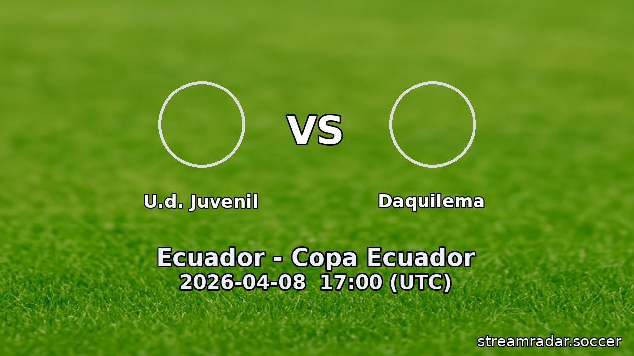 U.D. Juvenil vs Daquilema