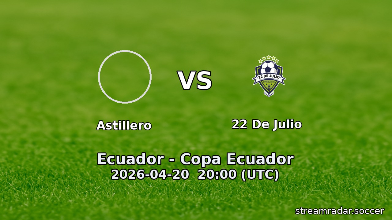 Astillero vs 22 De Julio