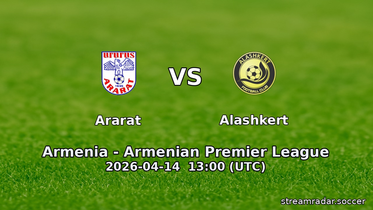 Ararat vs Alashkert