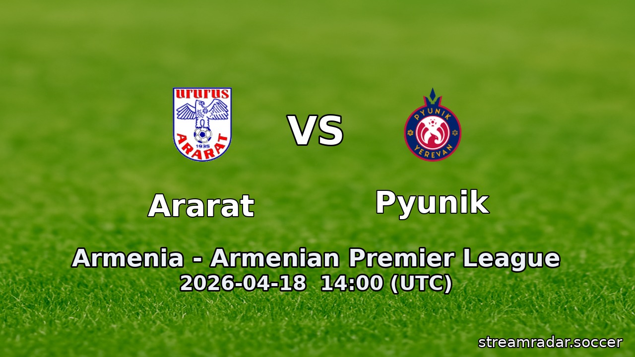Ararat vs Pyunik