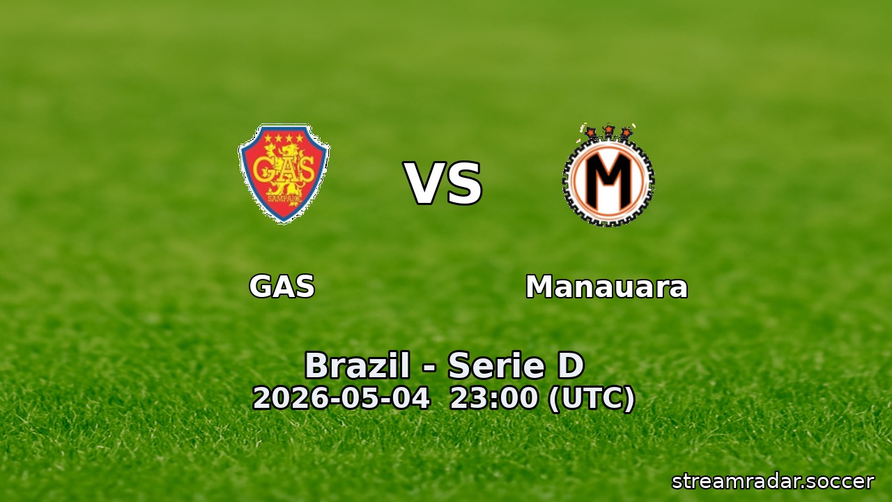 GAS vs Manauara