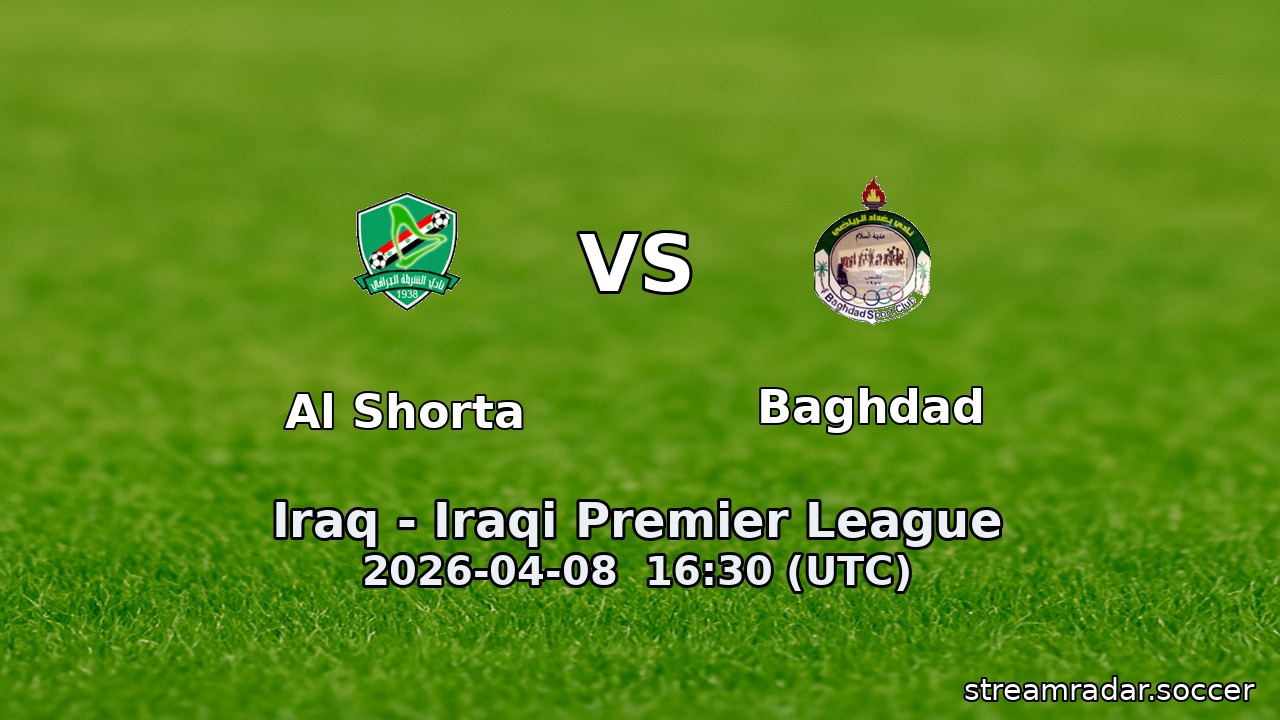 Al Shorta vs Baghdad