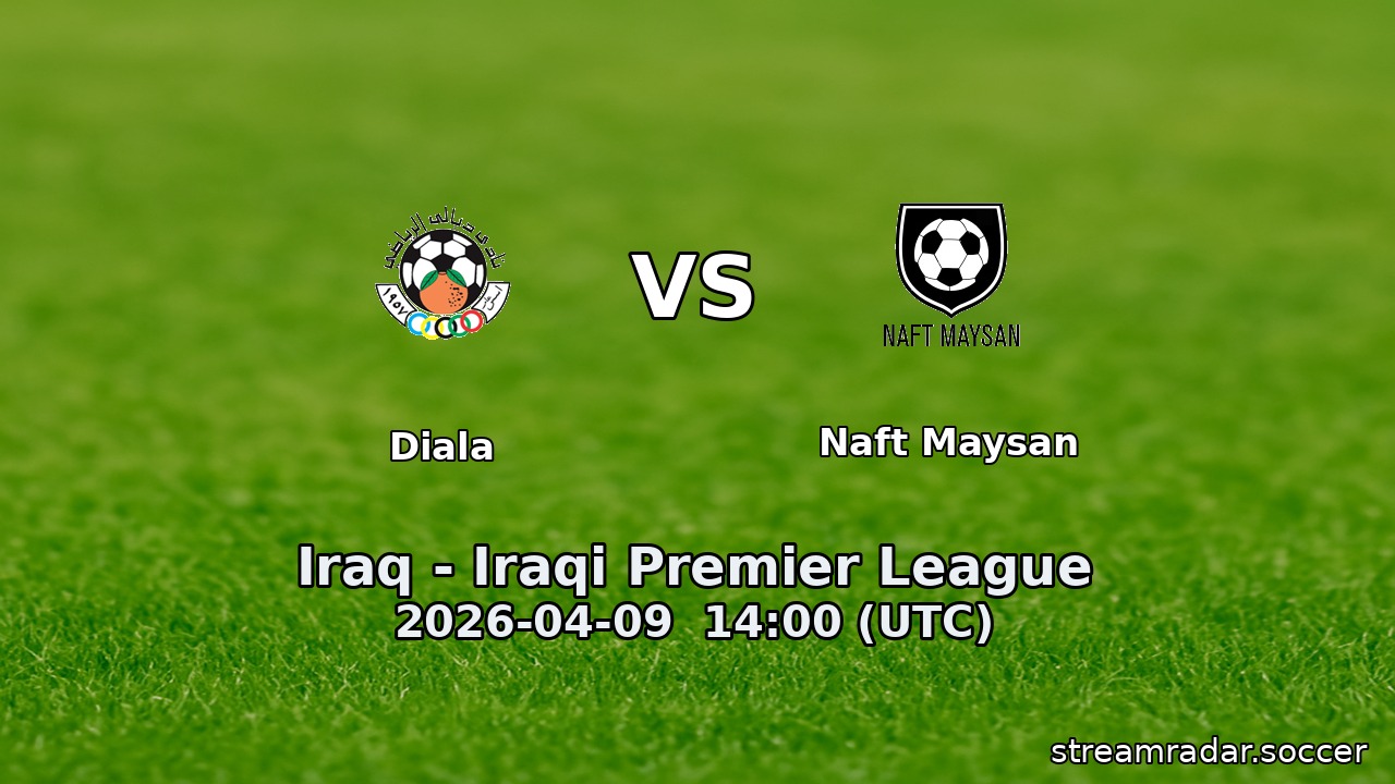 Diala vs Naft Maysan