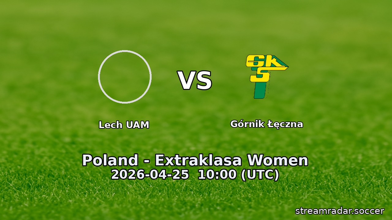 Lech UAM vs Górnik Łęczna