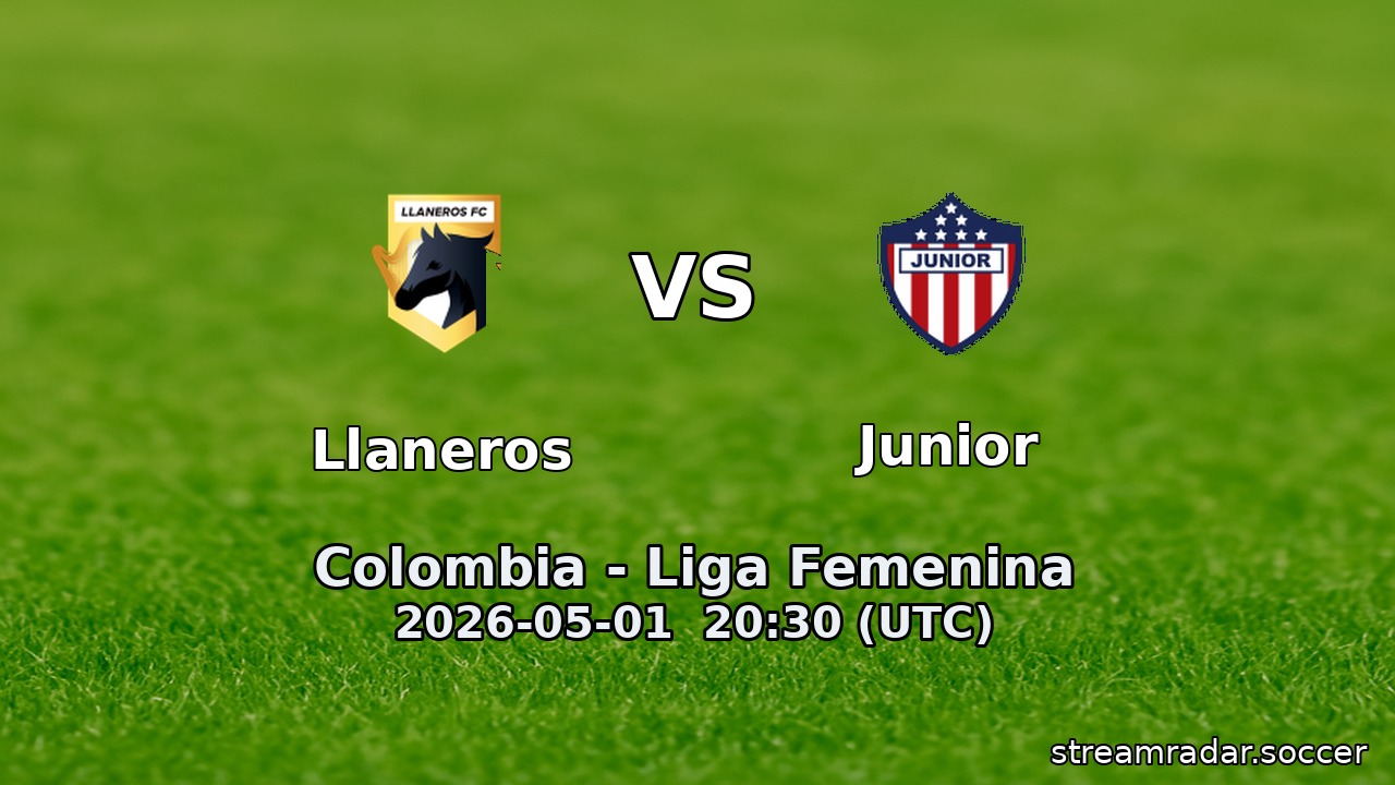Llaneros vs Junior