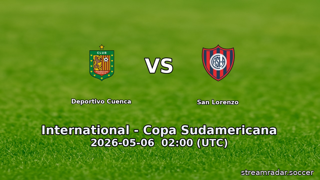 Deportivo Cuenca vs San Lorenzo