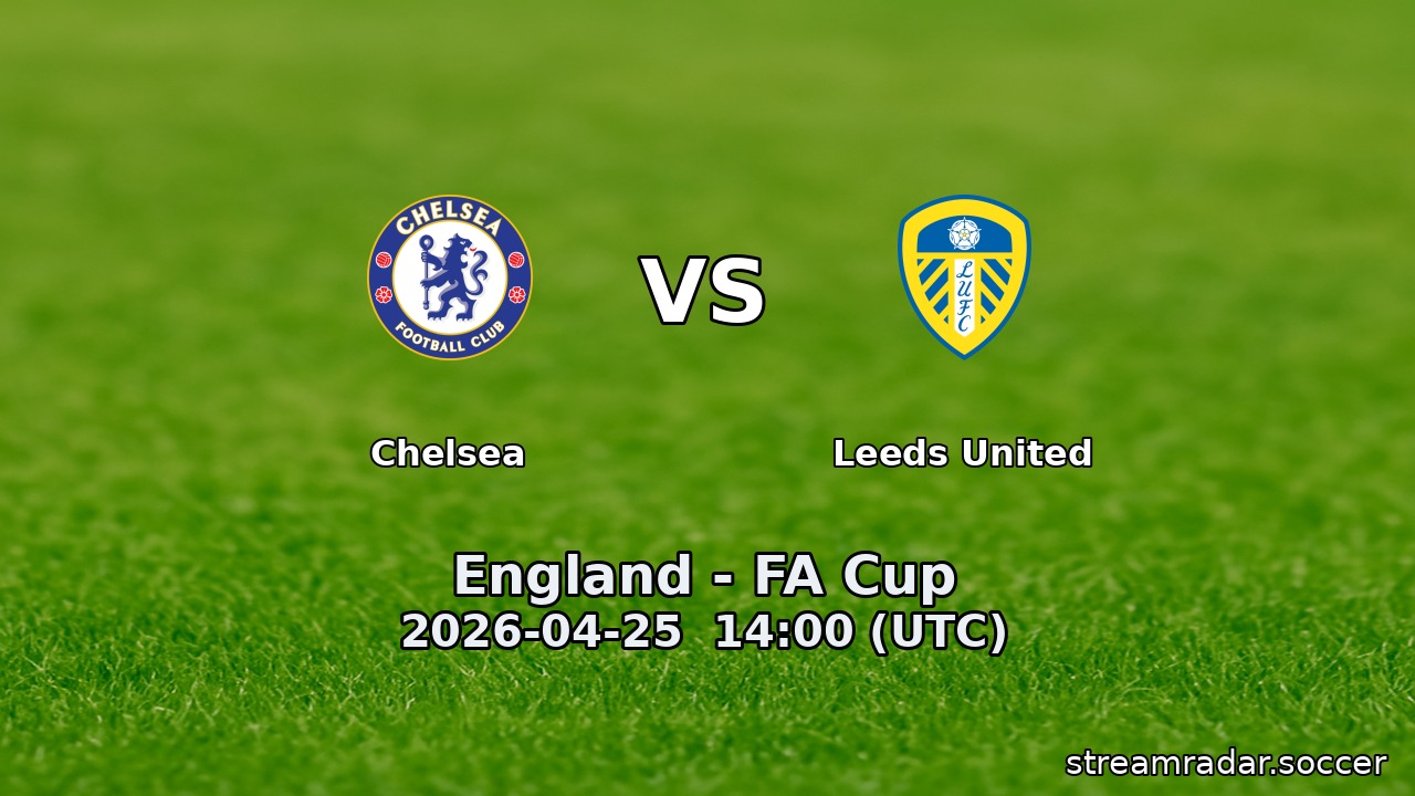 Chelsea vs Leeds United