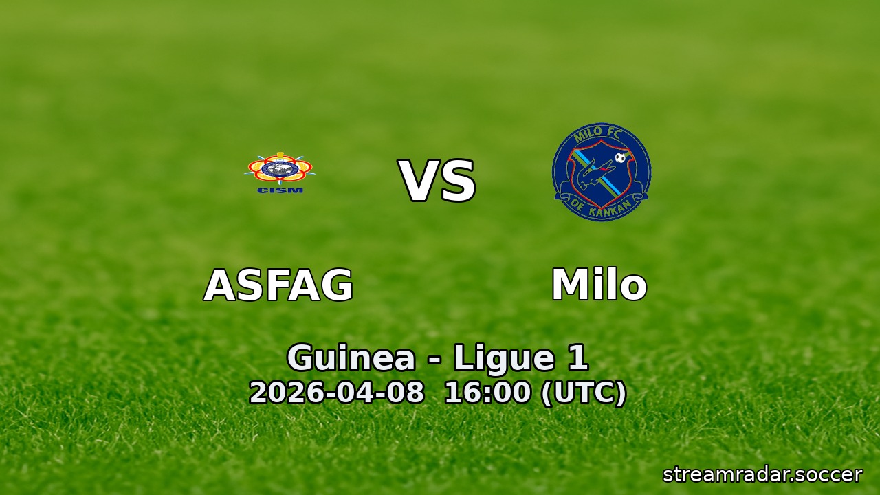 ASFAG vs Milo