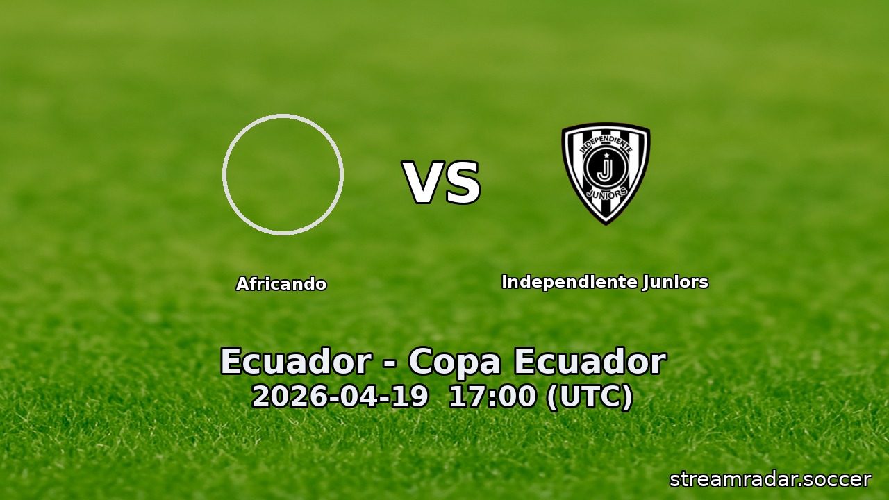 Africando vs Independiente Juniors