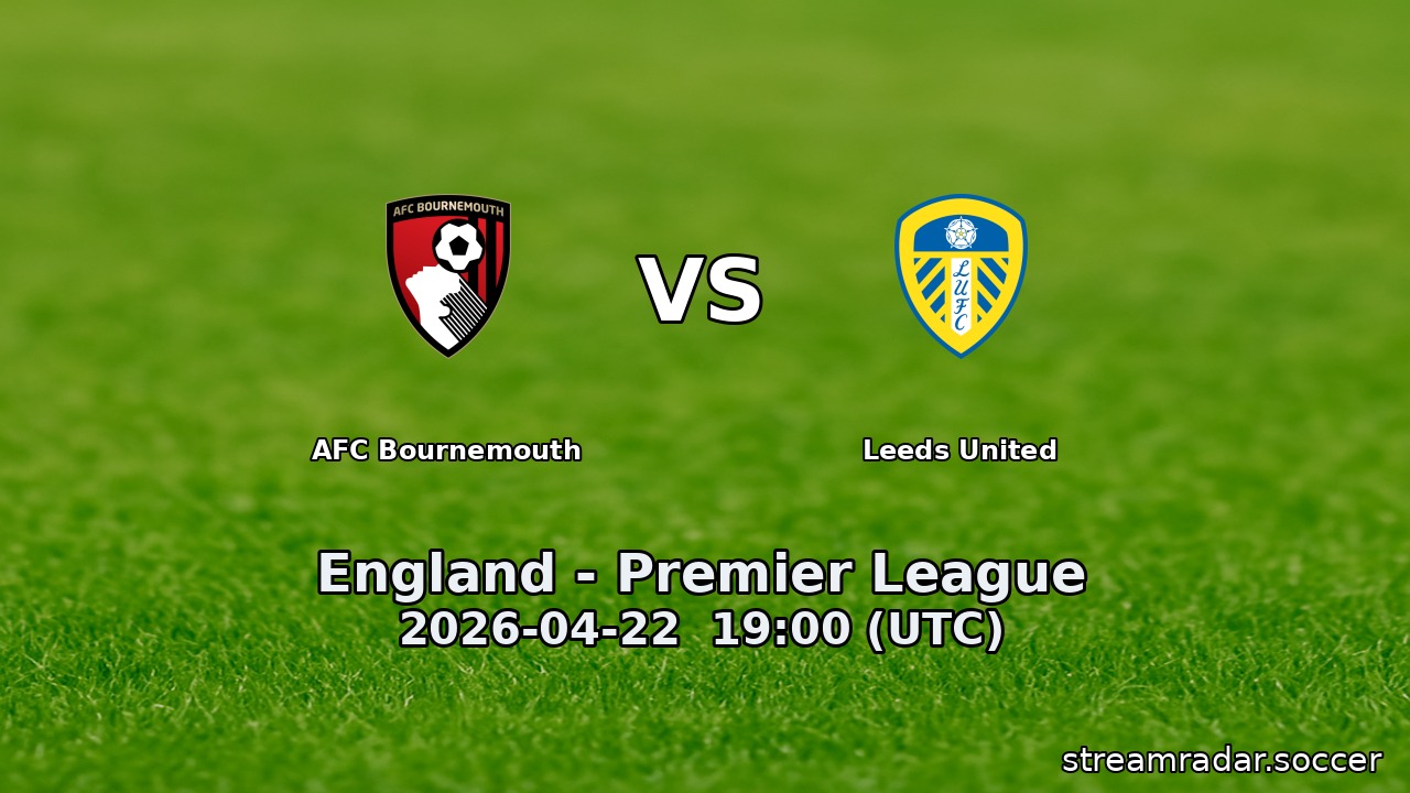 AFC Bournemouth vs Leeds United