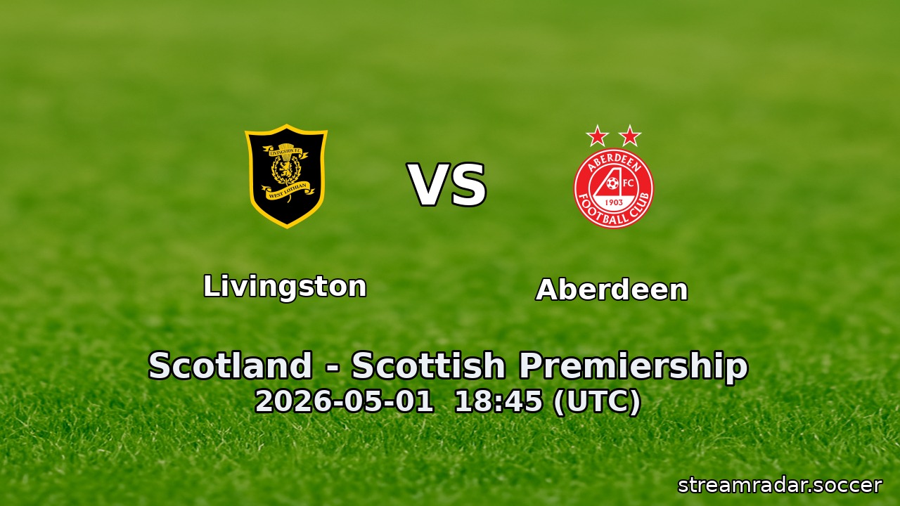 Livingston vs Aberdeen