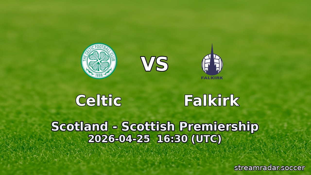 Celtic vs Falkirk