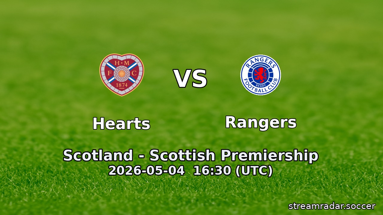 Hearts vs Rangers