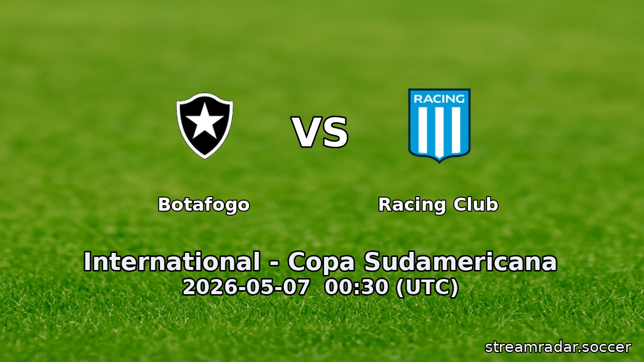 Botafogo vs Racing Club