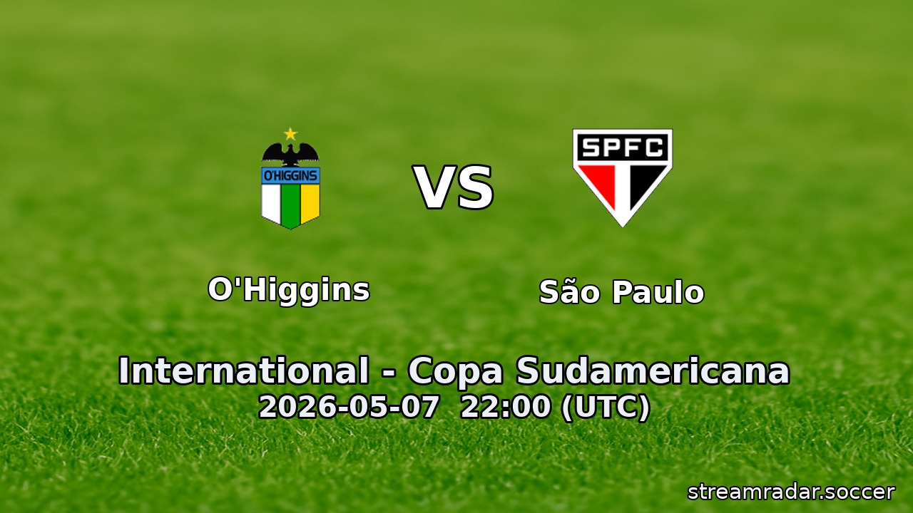 O'Higgins vs São Paulo