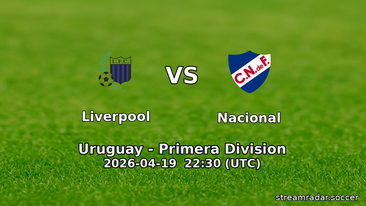 Liverpool vs Nacional