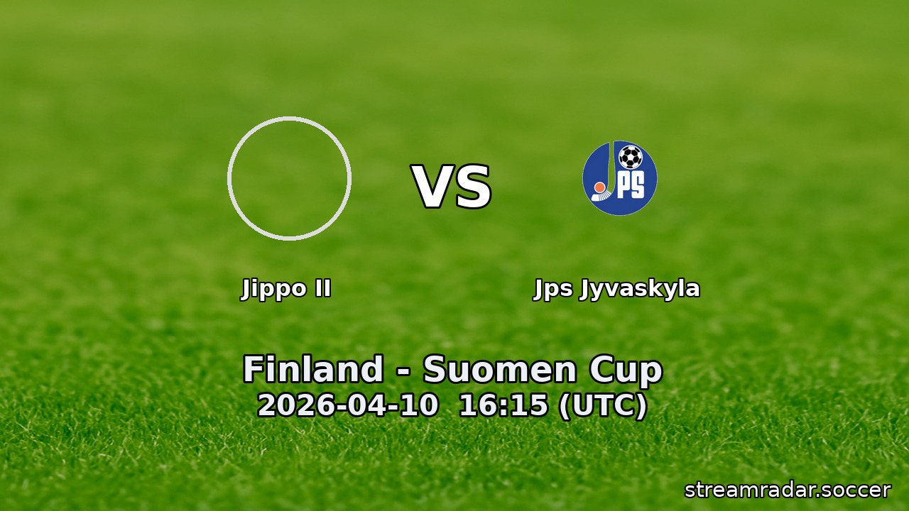 Jippo II vs Jps Jyvaskyla