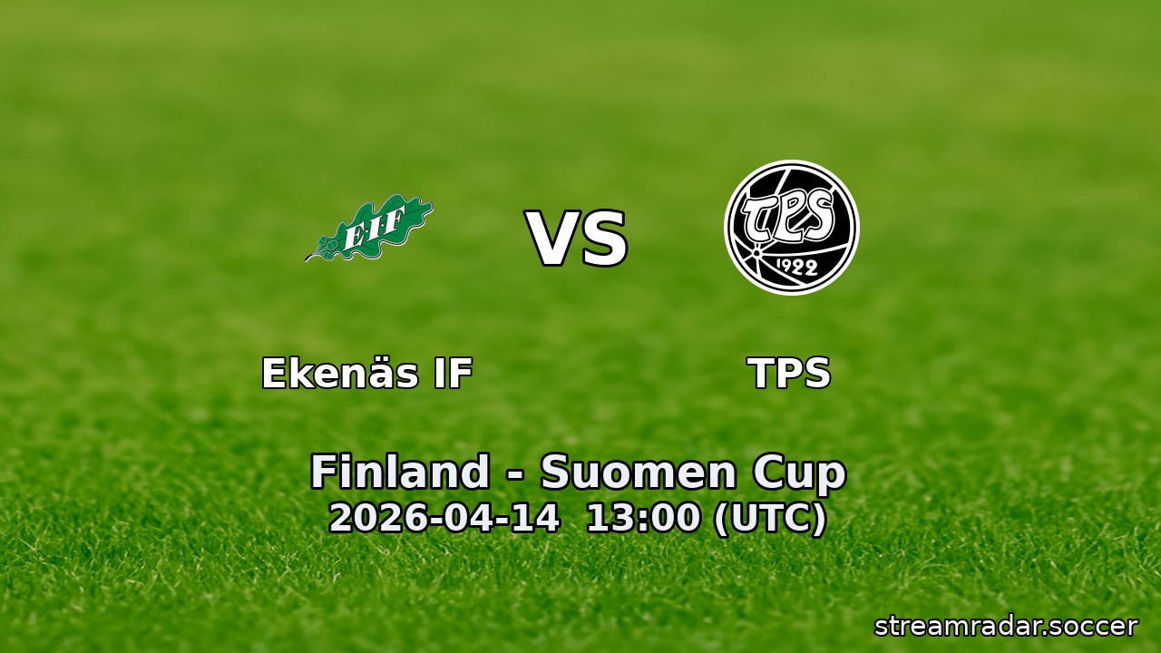 Ekenäs IF vs TPS