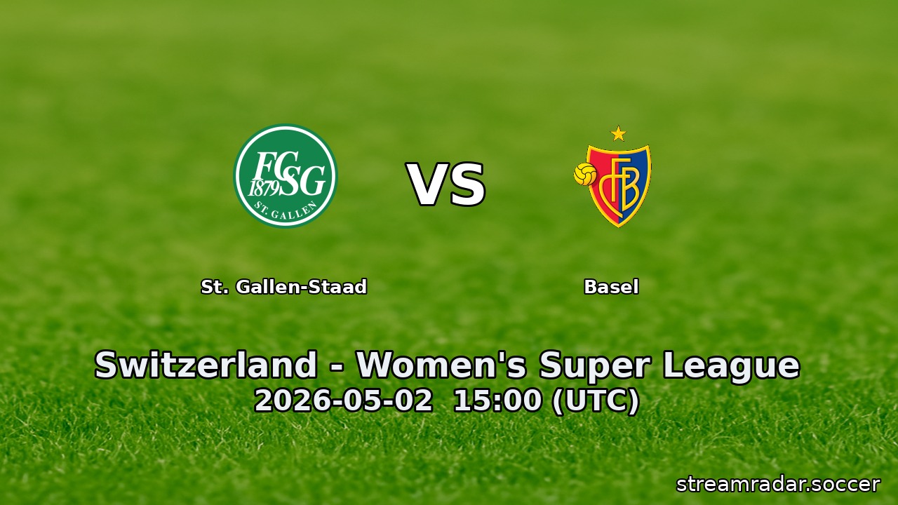 St. Gallen-Staad vs Basel